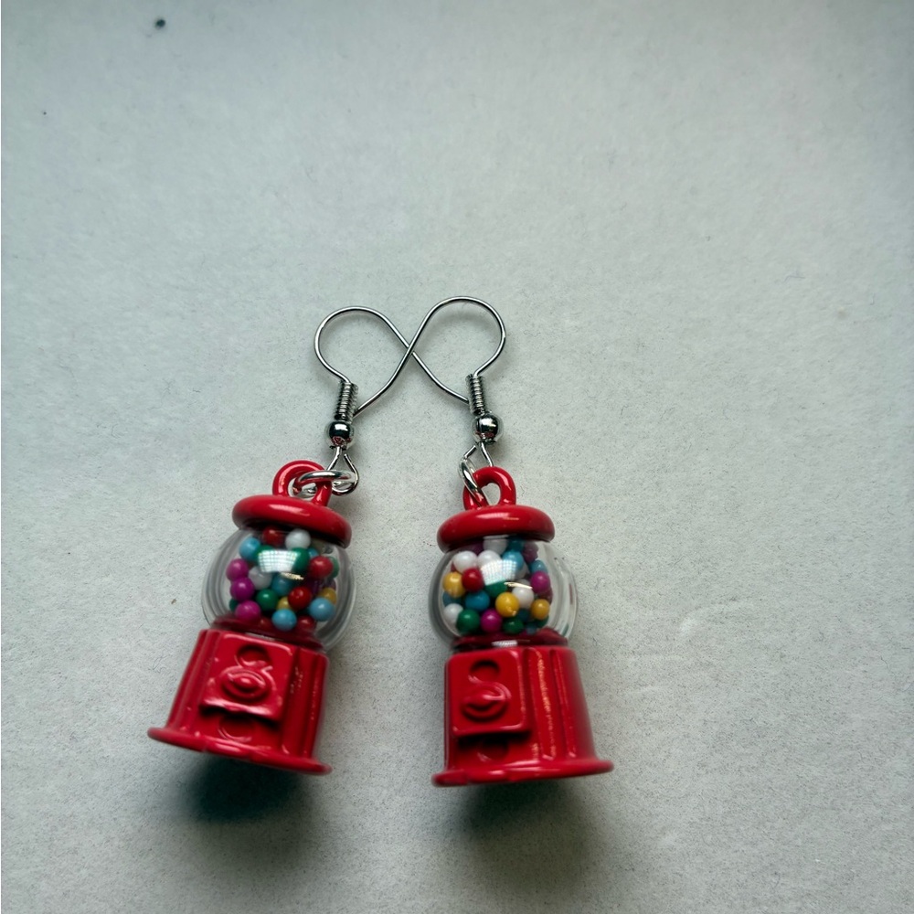 Colorful Gumball Machine Earrings